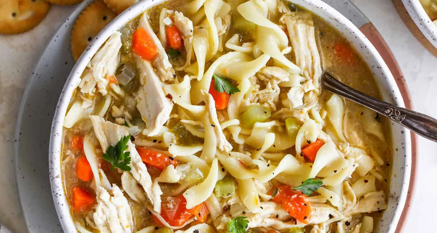 Chicken Breast Noodle Soup Recipe