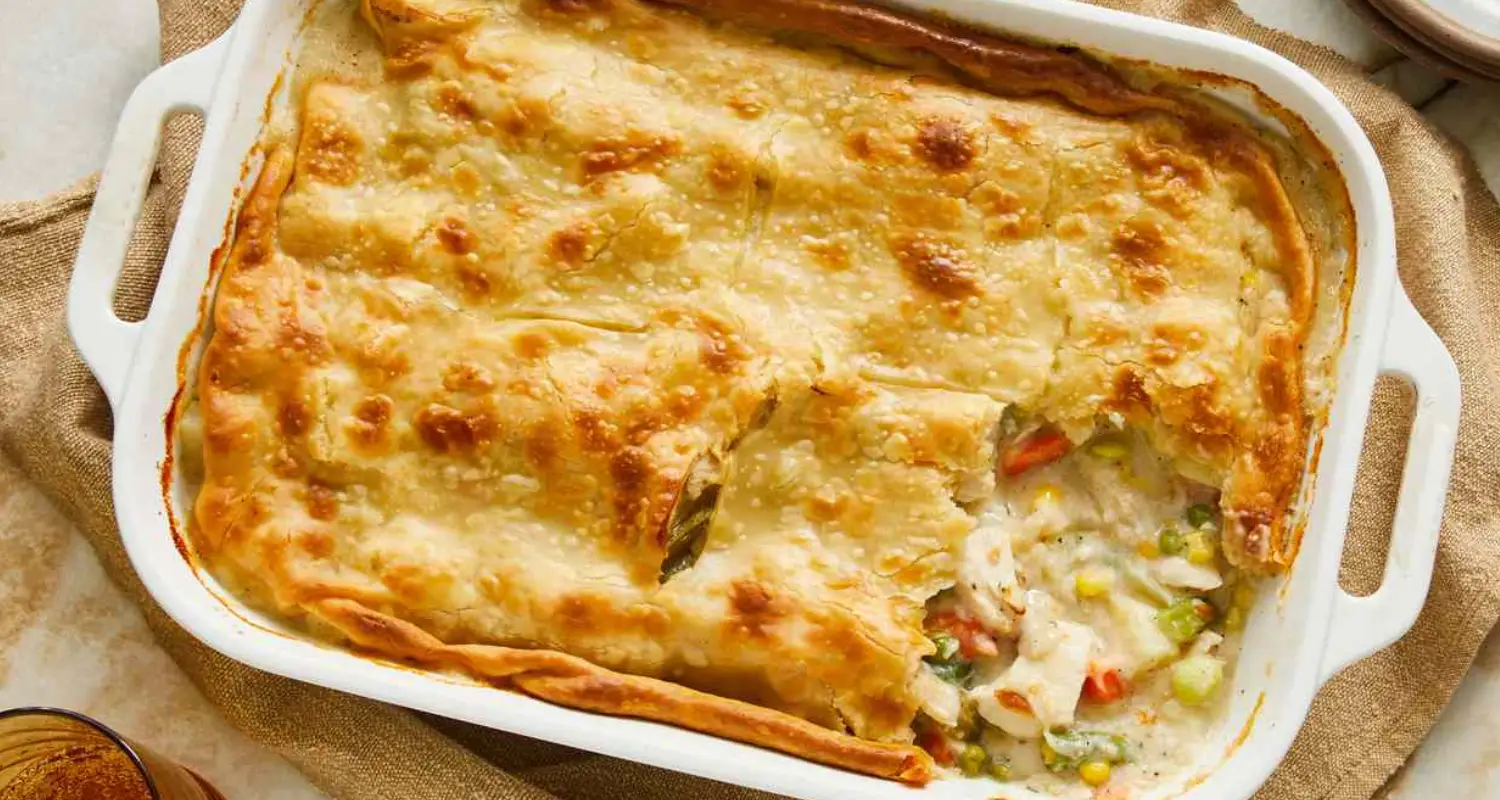 Chicken and Potato Pot Pie Recipe