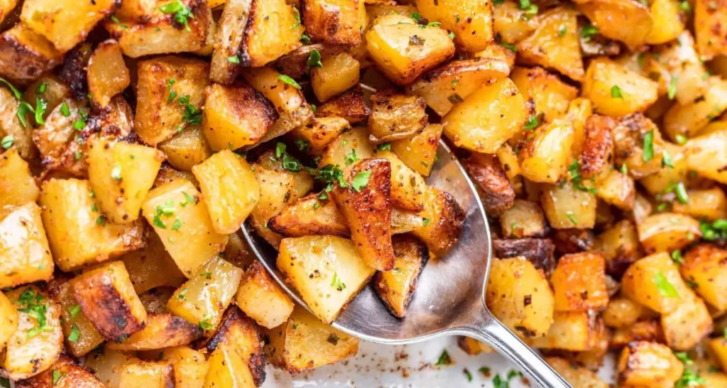 Roast Garlic Potatoes Recipe