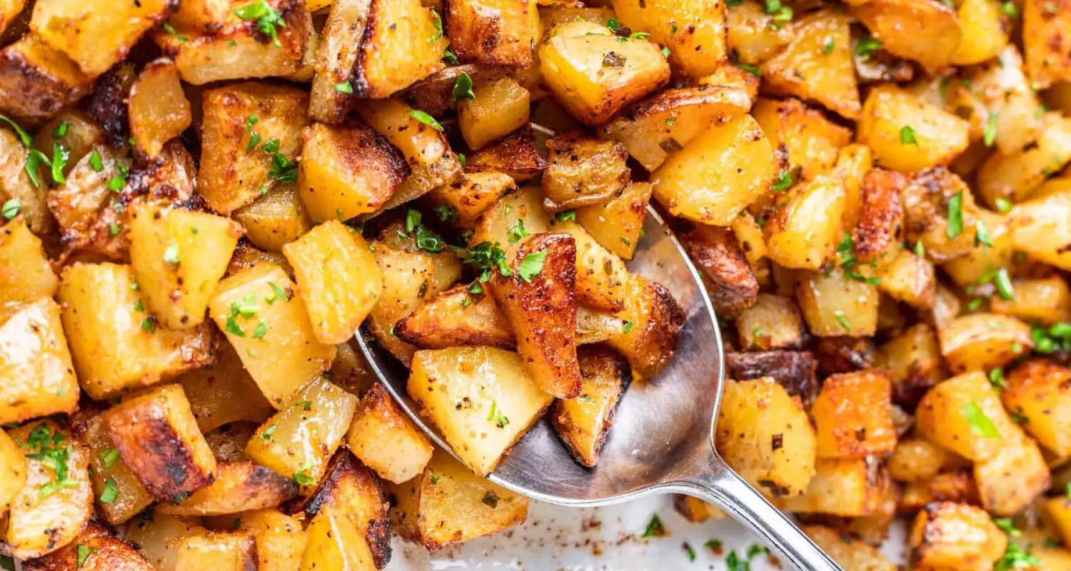 Roast Garlic Potatoes Recipe