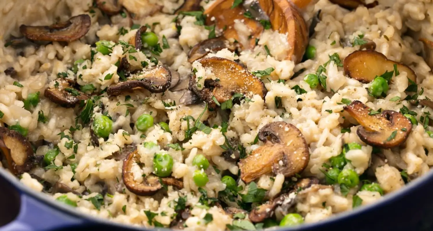 Mushroom Chicken Risotto